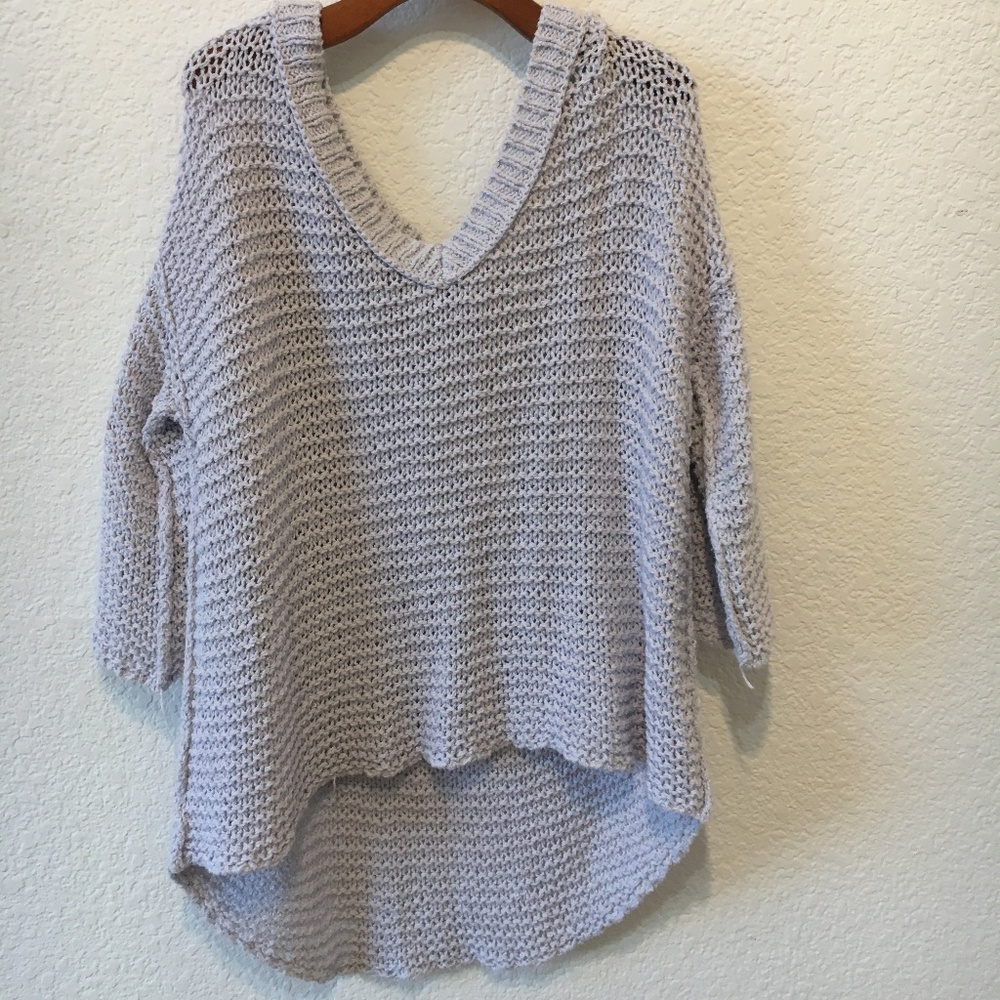 Free People Chunky Knit Sweater